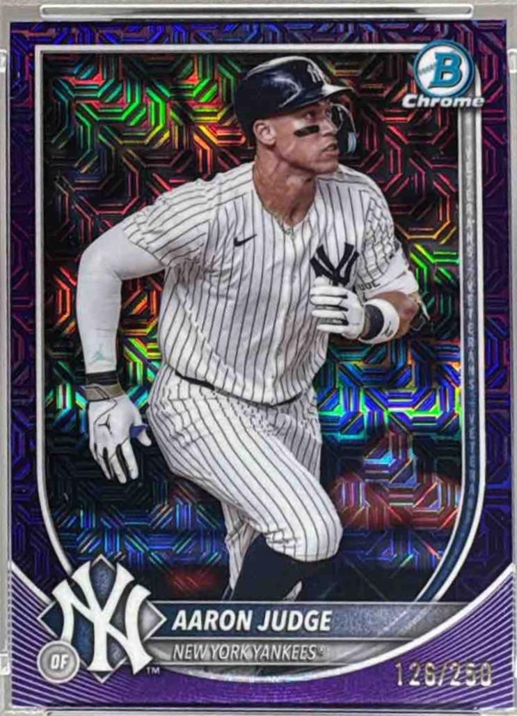 Aaron Judge [Purple Mojo Refractor] #99