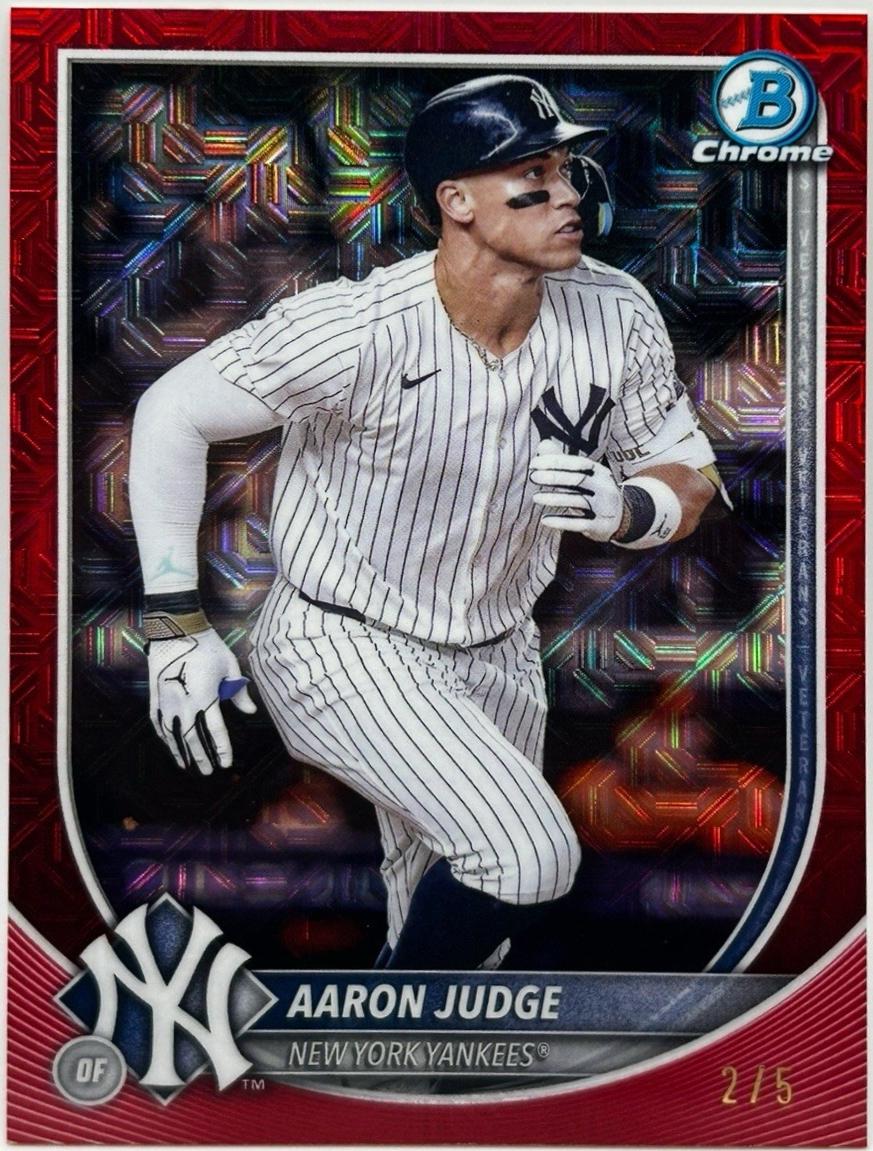 Aaron Judge [Red Mojo Refractor] #99