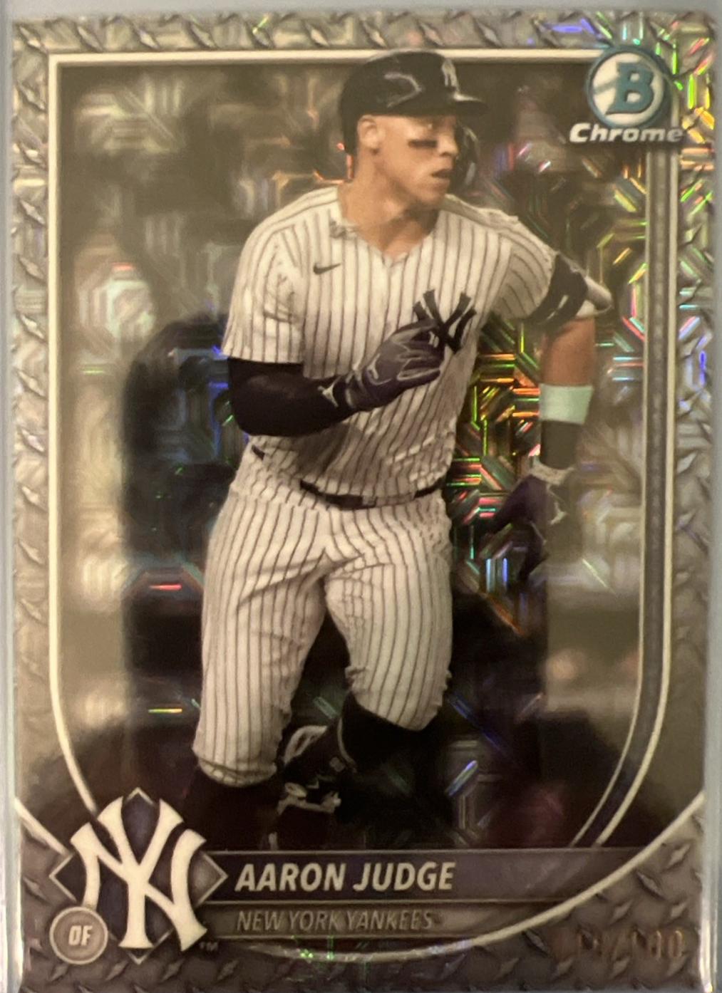 Aaron Judge [Steel Metal Mojo Refractor] #99