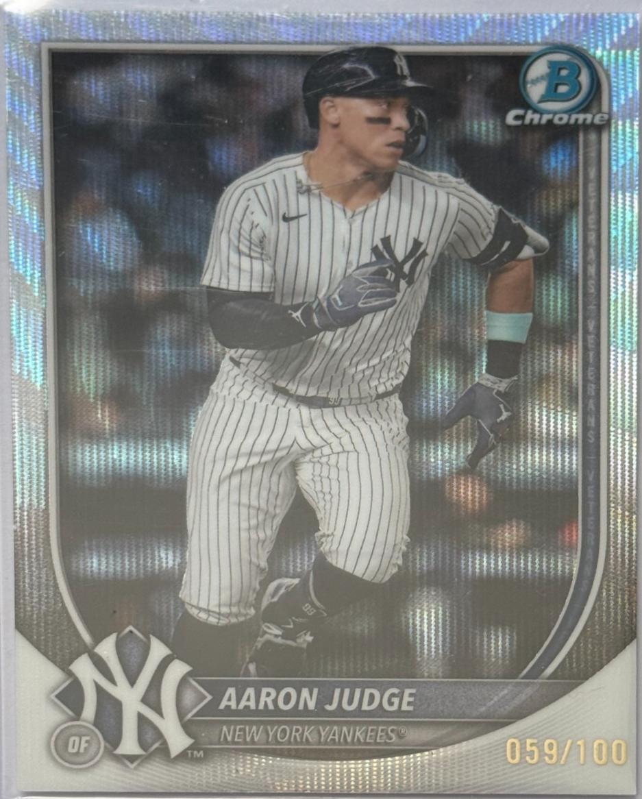 Aaron Judge [Wave Refractor] #99