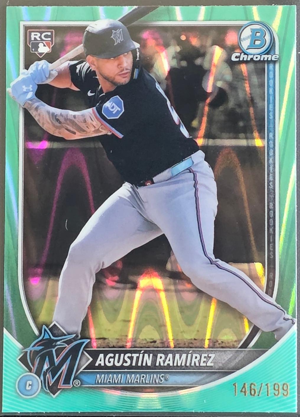 Agustin Ramirez [Aqua Wave Refractor] #91
