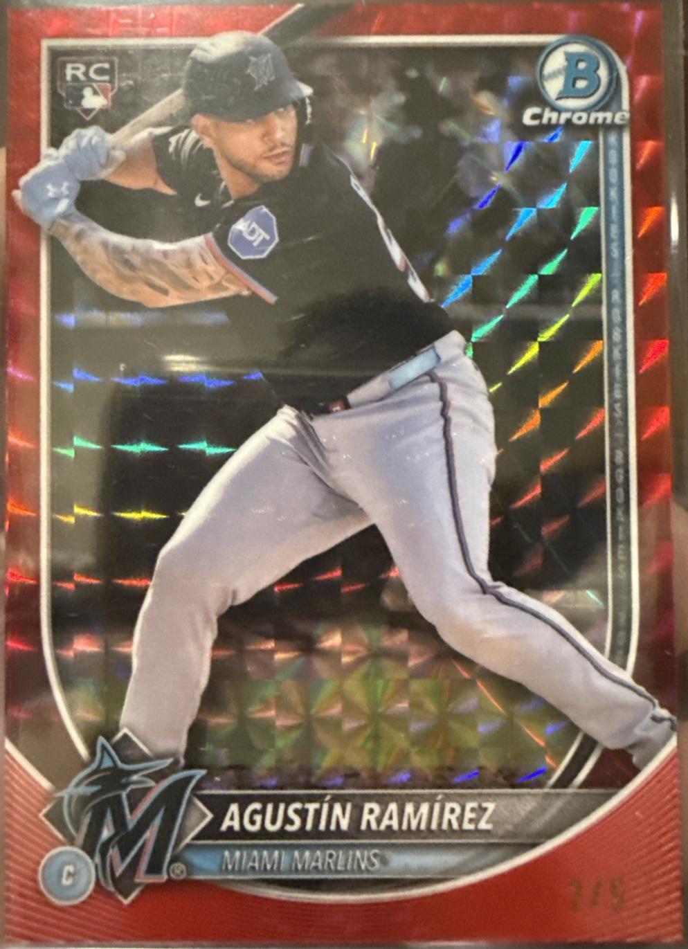 Agustin Ramirez [Red Mojo Refractor] #91