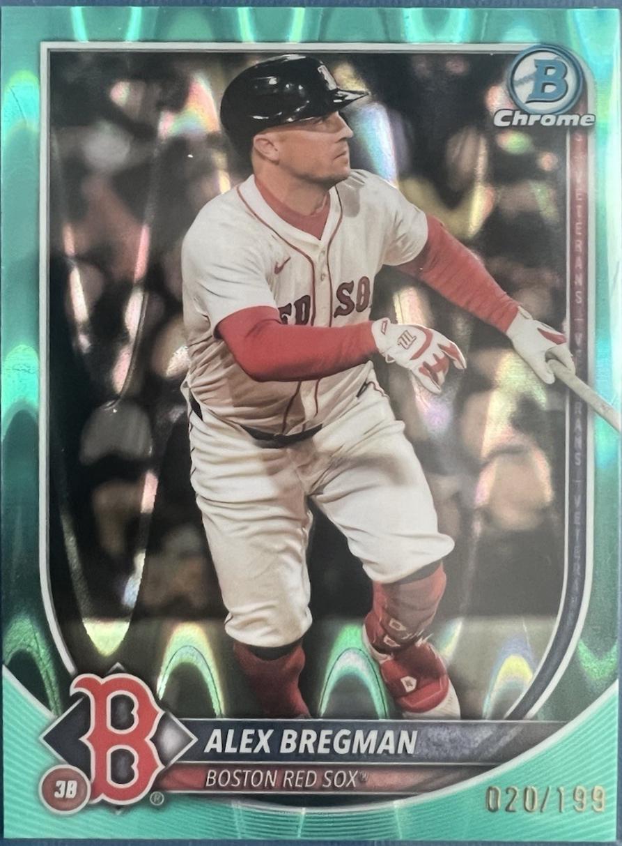 Alex Bregman [Aqua Wave Refractor] #15