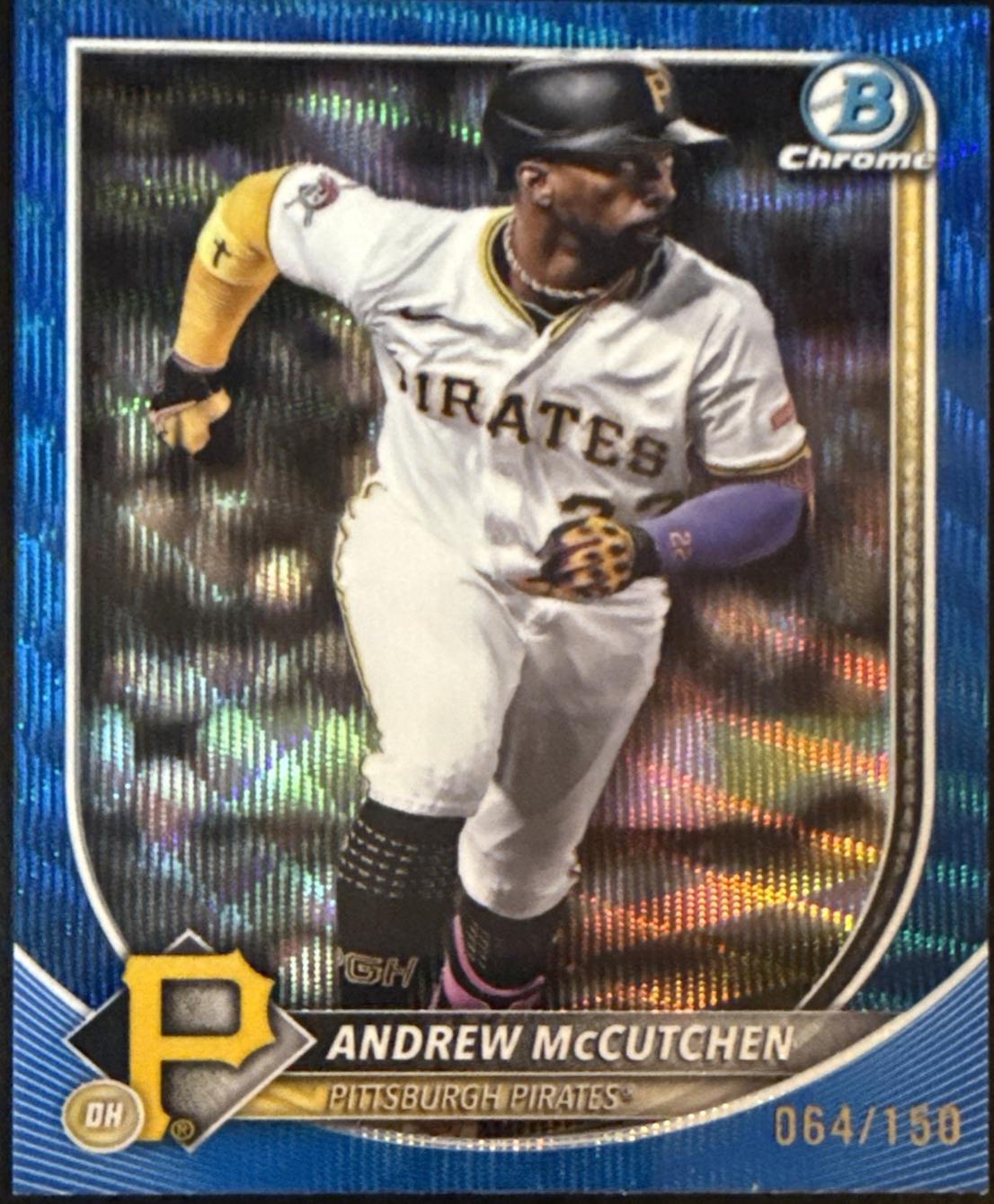 Andrew McCutchen [Blue Wave] #24
