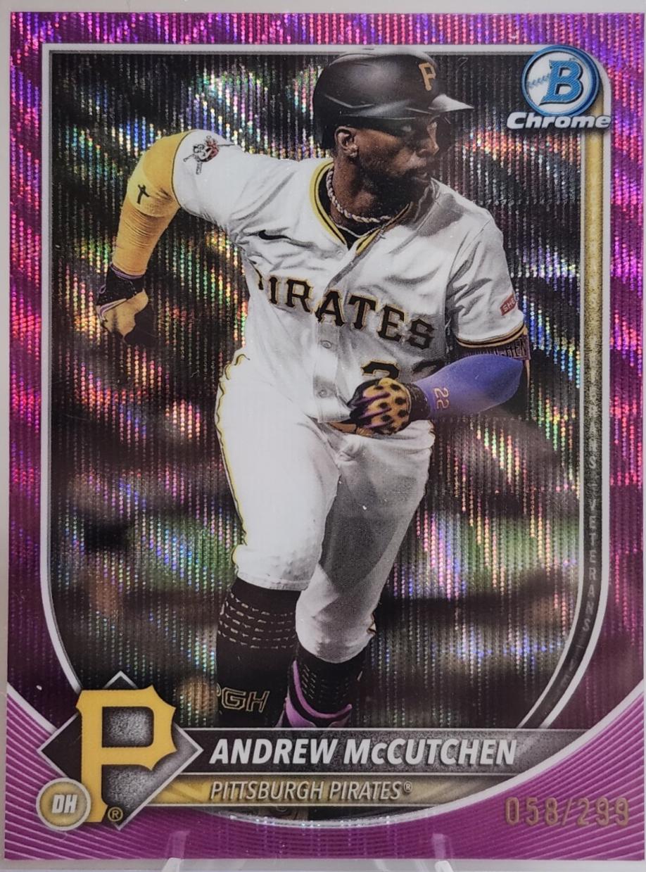 Andrew McCutchen [Fuchsia Wave] #24