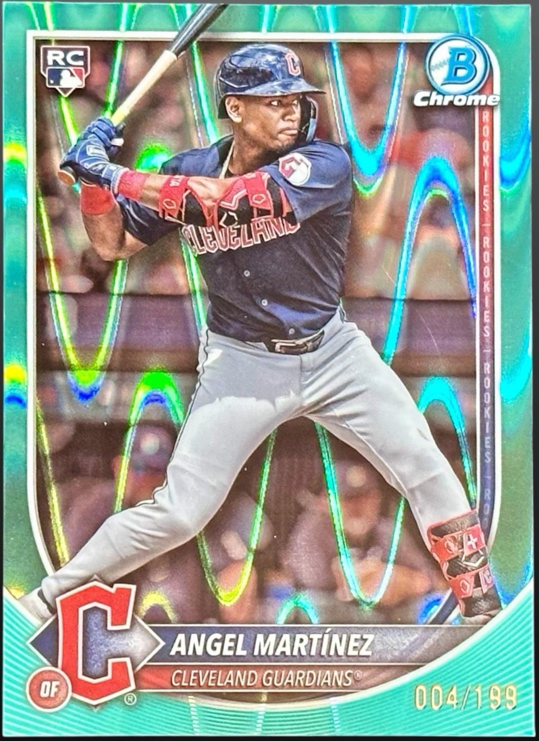 Angel Martinez [Aqua Wave Refractor] #68