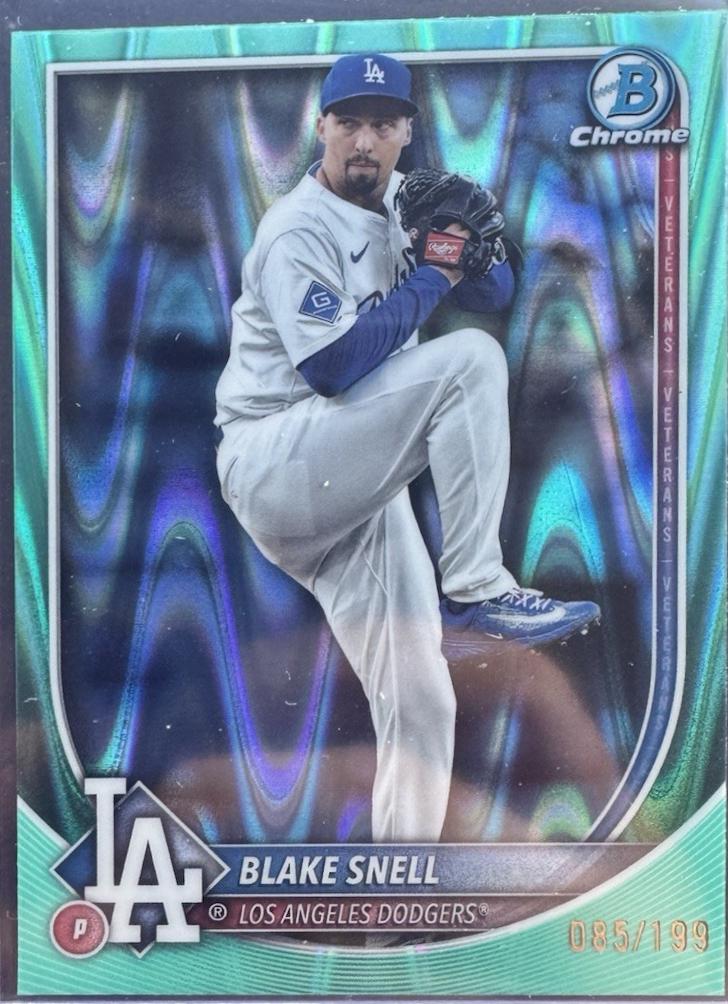 Blake Snell [Aqua Wave Refractor] #31