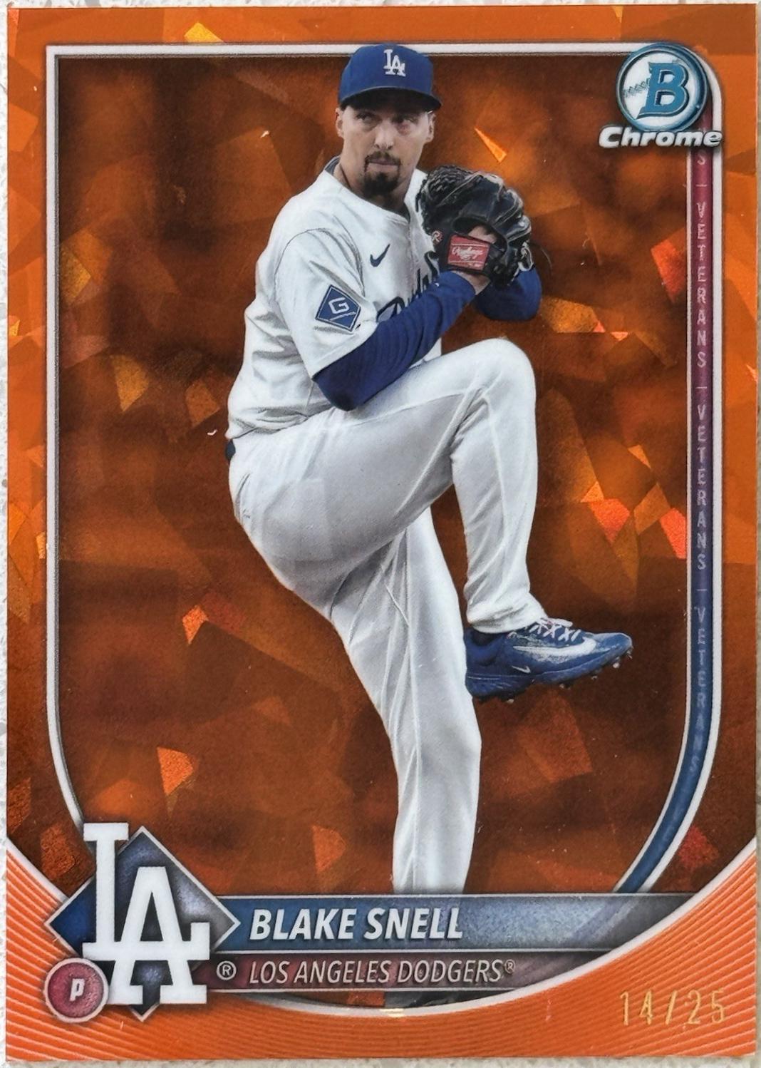 Blake Snell [Orange Sapphire] #31