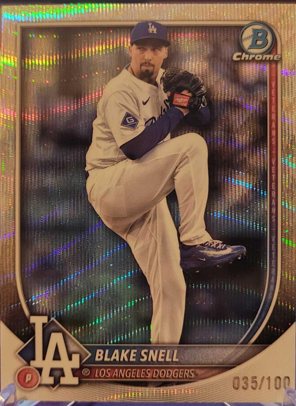 Blake Snell [Wave Refractor] #31