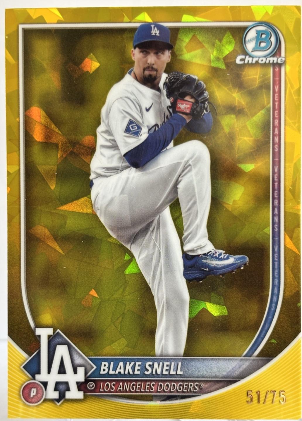 Blake Snell [Yellow Sapphire] #31