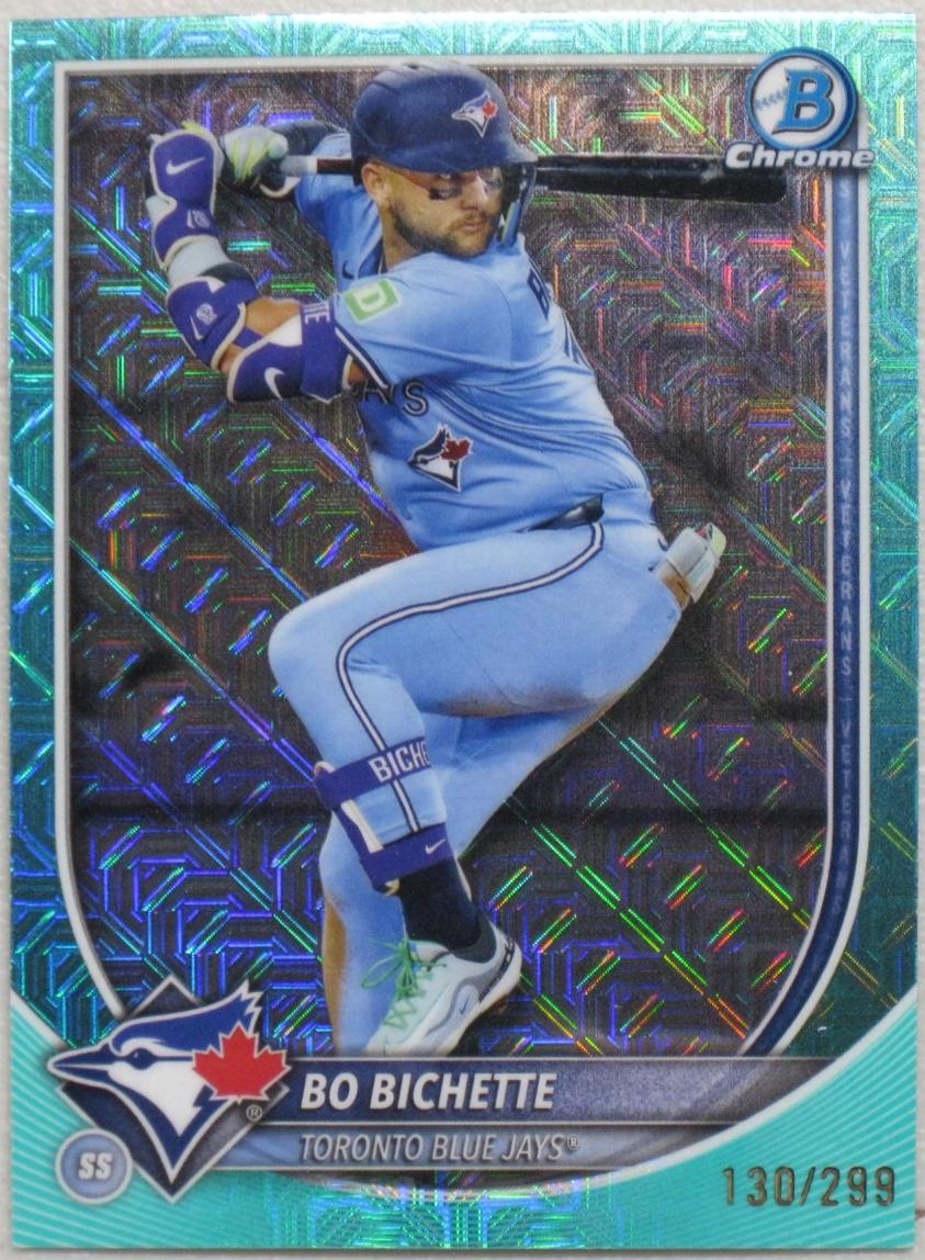 Bo Bichette [Aqua Mojo Refractor] #56