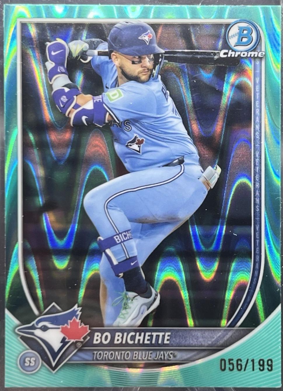 Bo Bichette [Aqua Wave Refractor] #56