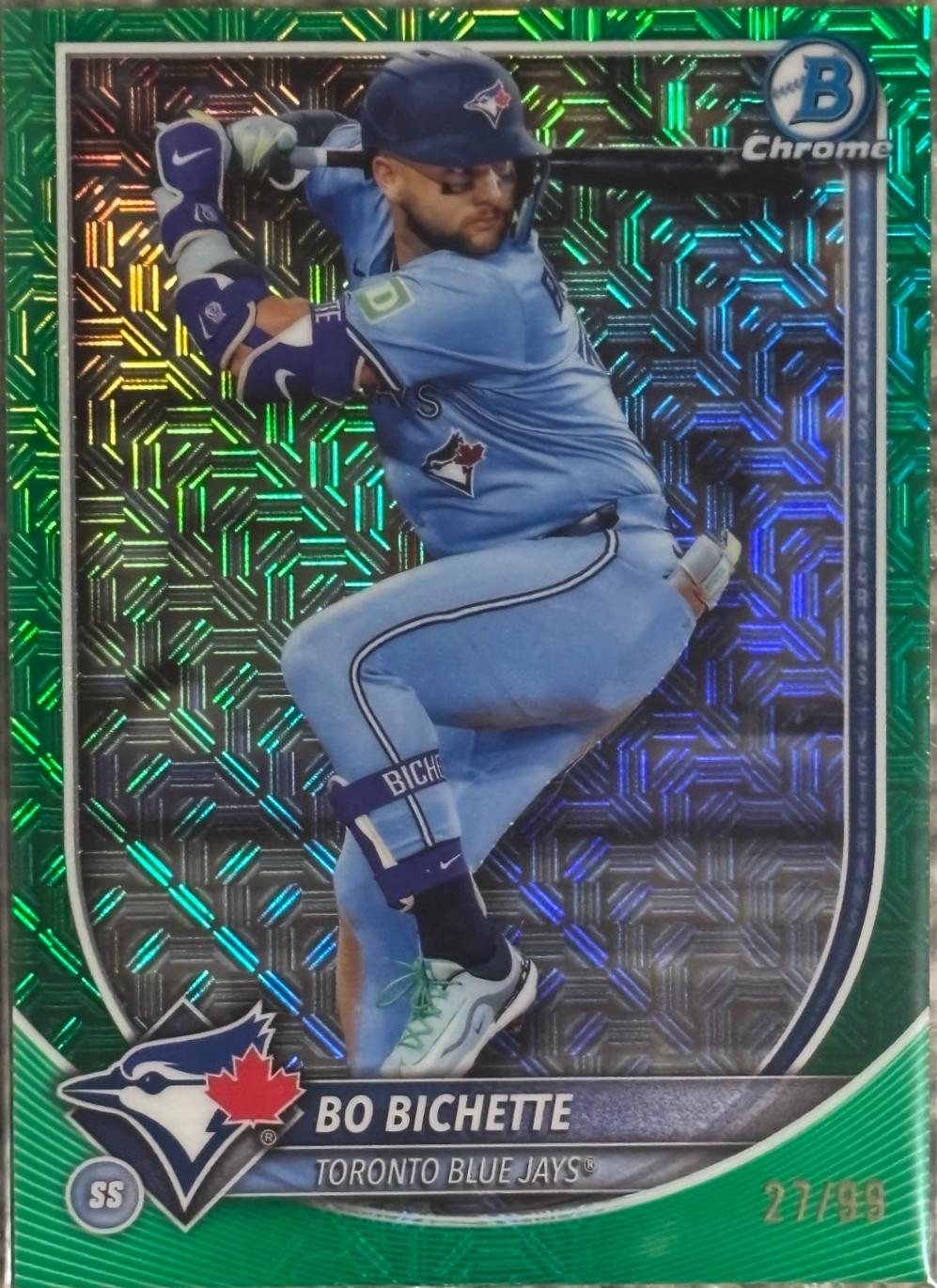 Bo Bichette [Green Mojo Refractor] #56
