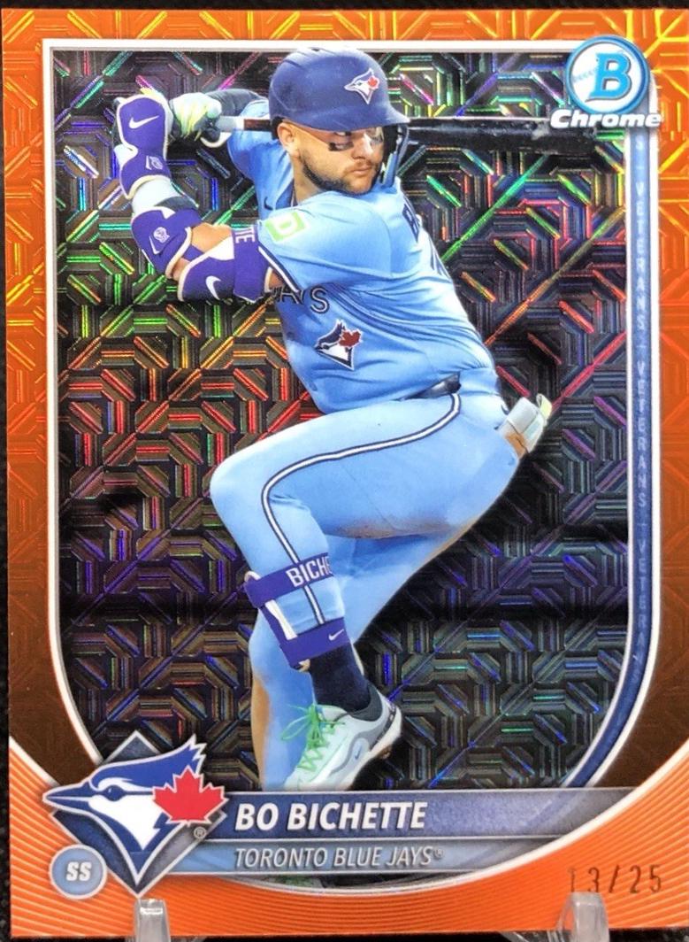 Bo Bichette [Orange Mojo Refractor] #56