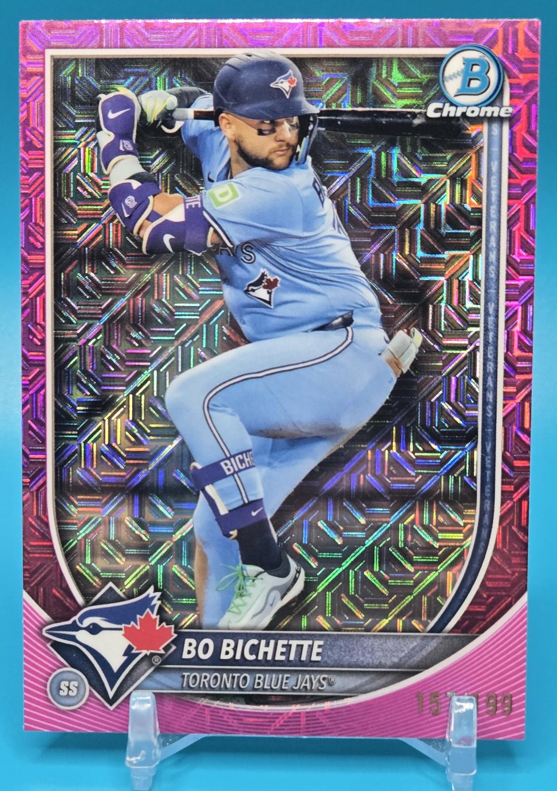Bo Bichette [Pink Mojo Refractor] #56