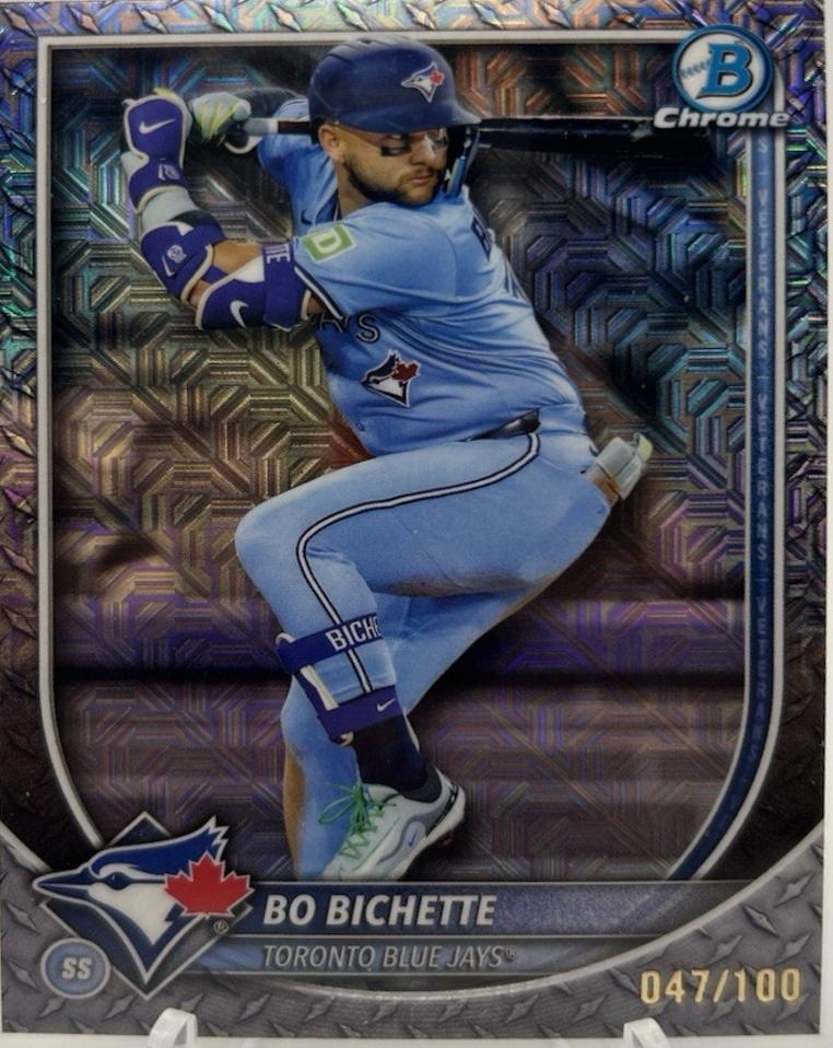 Bo Bichette [Steel Metal Mojo Refractor] #56