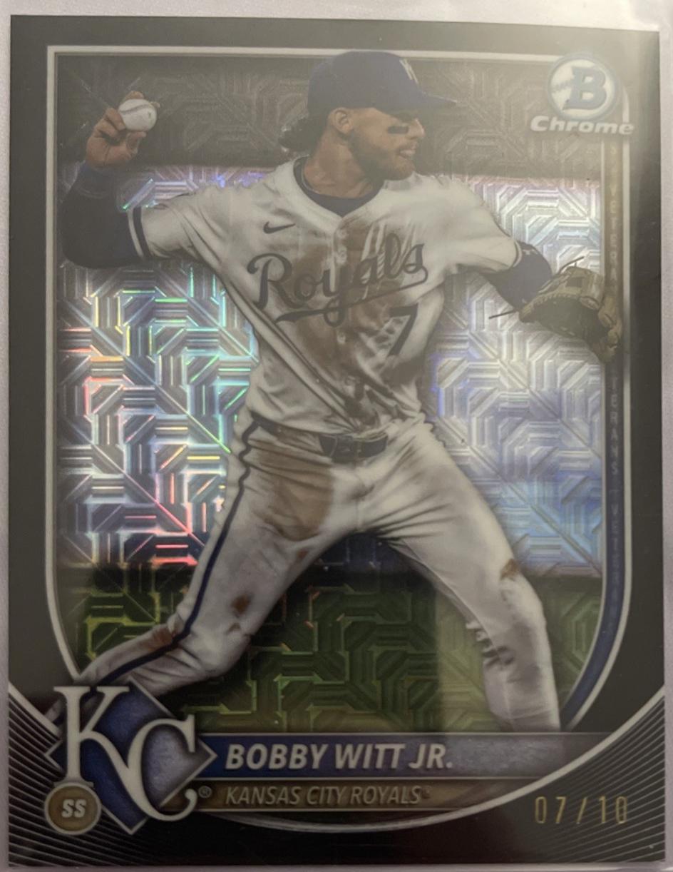 Bobby Witt Jr. [Black Mojo Refractor] #7