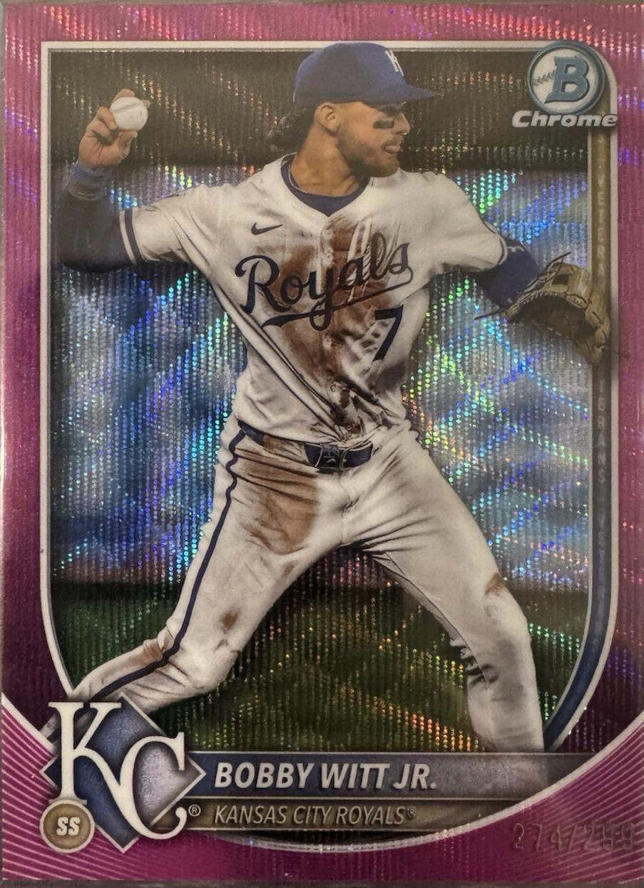 Bobby Witt Jr. [Fuchsia Wave] #7