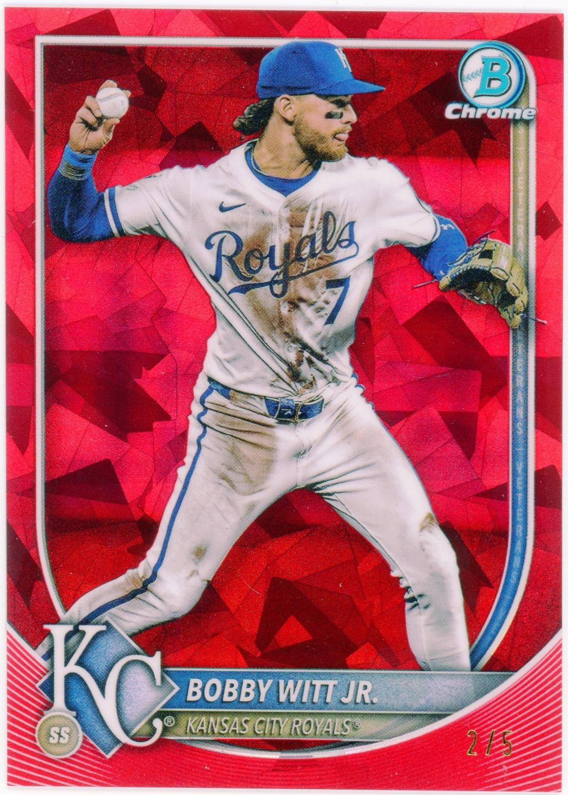 Bobby Witt Jr. [Red Sapphire] #7