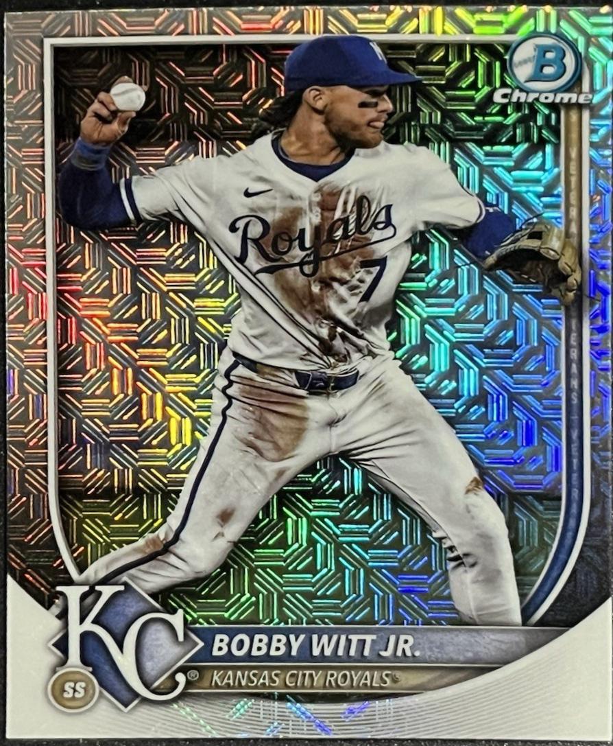 Bobby Witt Jr. [Rose Gold Mojo Mojo Refractor] #7