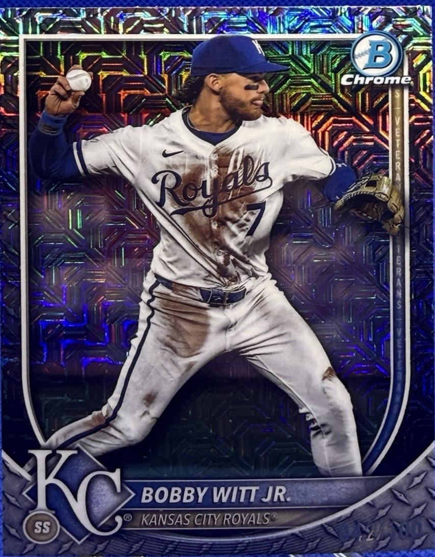Bobby Witt Jr. [Steel Mojo Refractor] #7