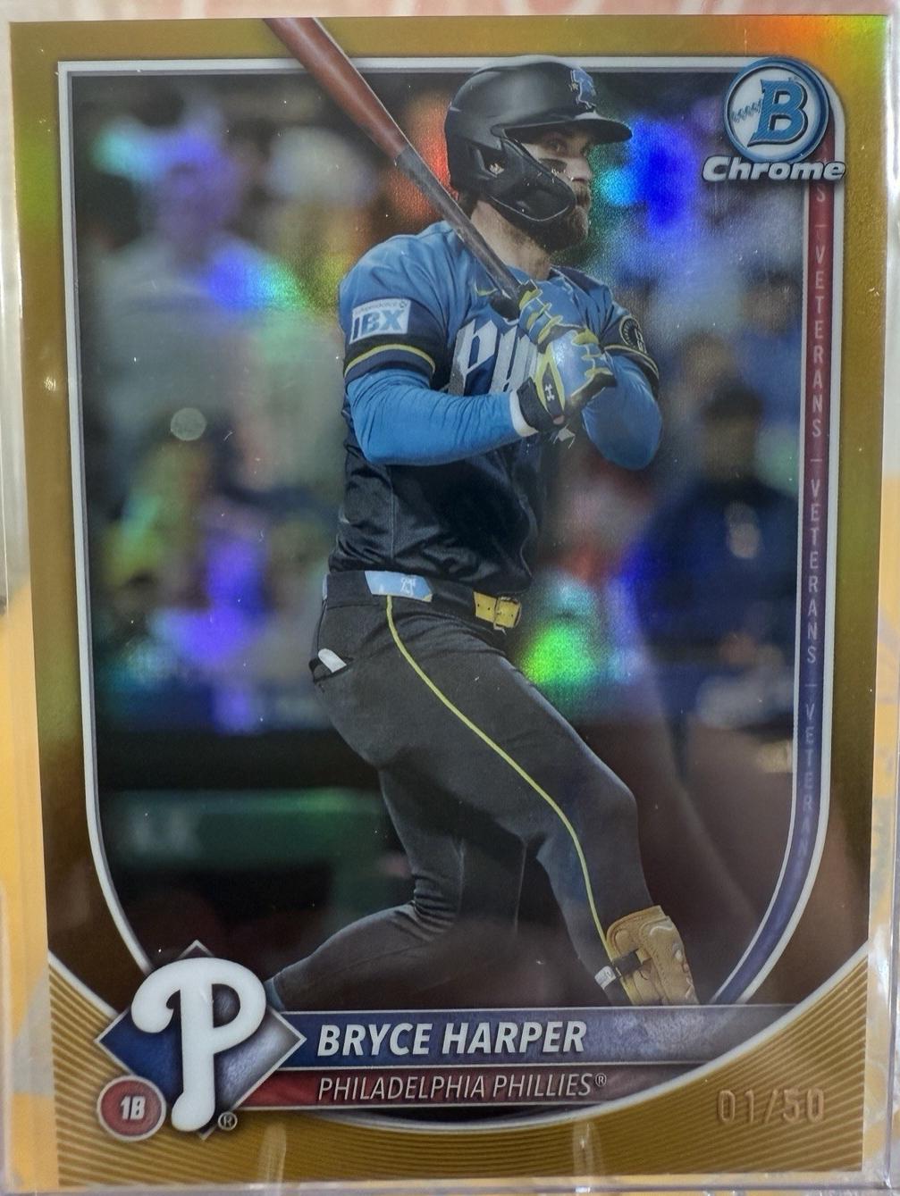 Bryce Harper [Gold Sapphire] #37