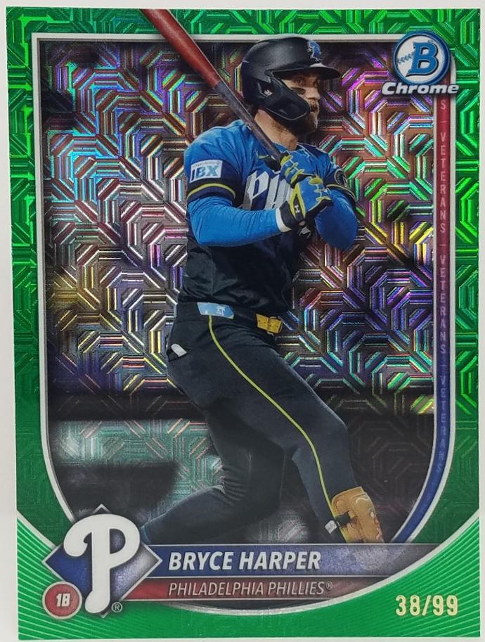 Bryce Harper [Green Mojo Refractor] #37