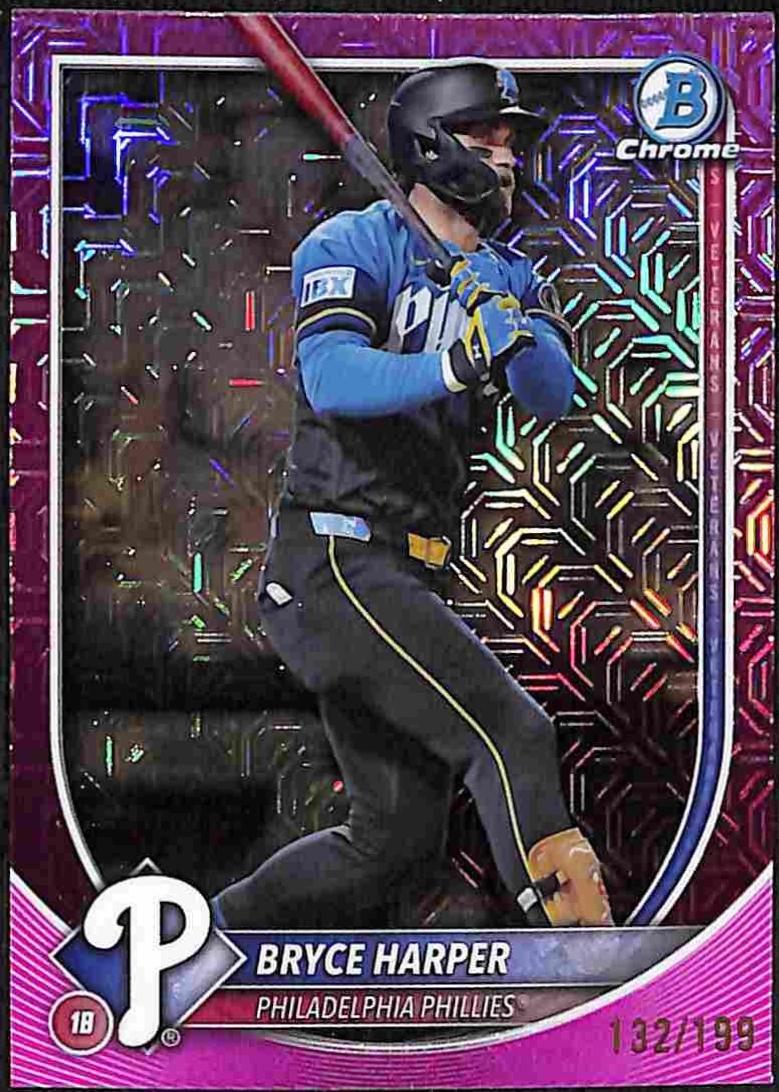 Bryce Harper [Pink Mojo Refractor] #37