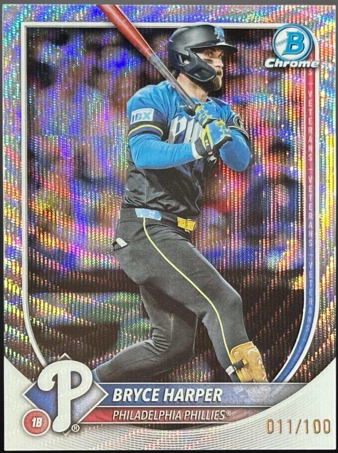 Bryce Harper [Wave Refractor] #37