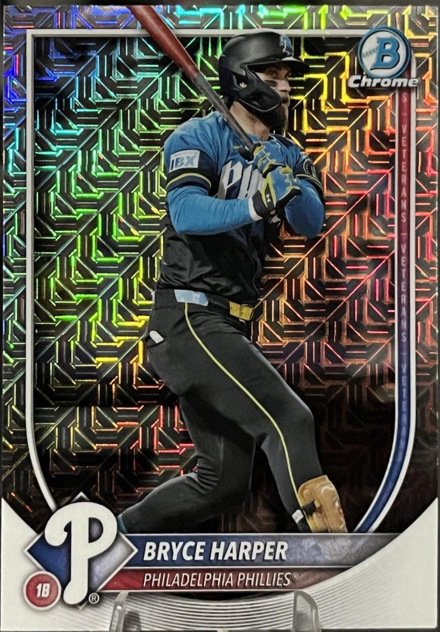 Bryce Harper [Yellow Mojo Refractor] #37