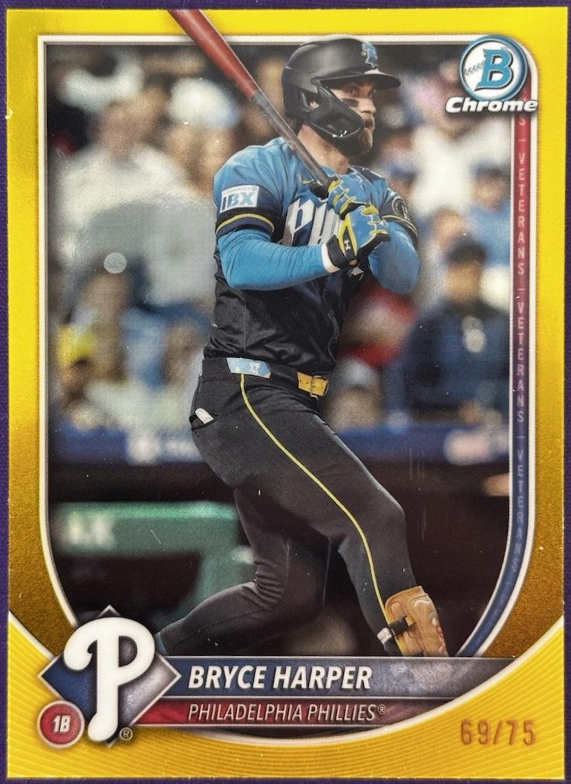 Bryce Harper [Yellow Sapphire] #37