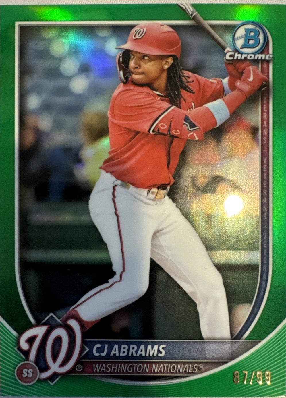 CJ Abrams [Green Sapphire] #20