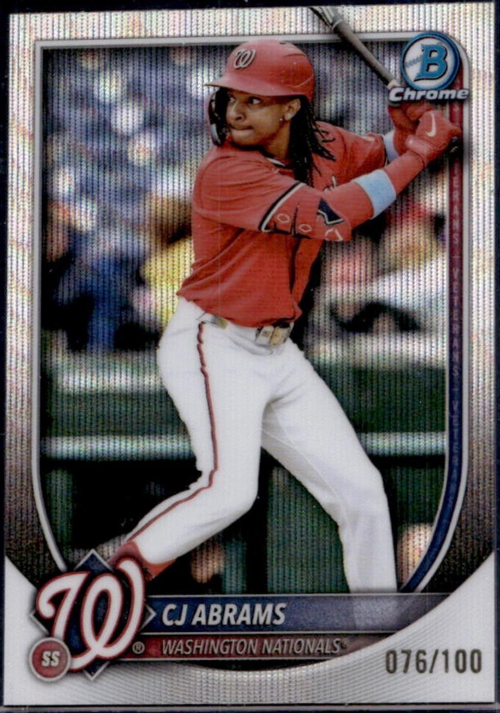 CJ Abrams [Wave Refractor] #20