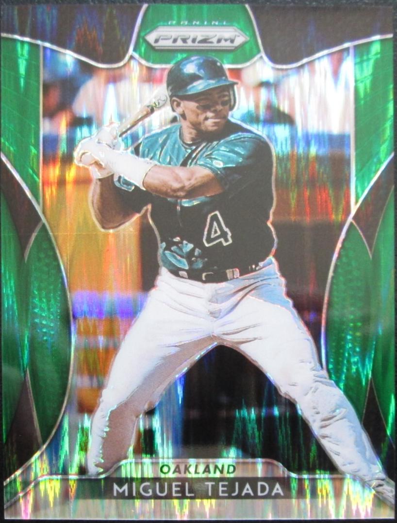 Miguel Tejada [Forest Green Flash Prizm] #211