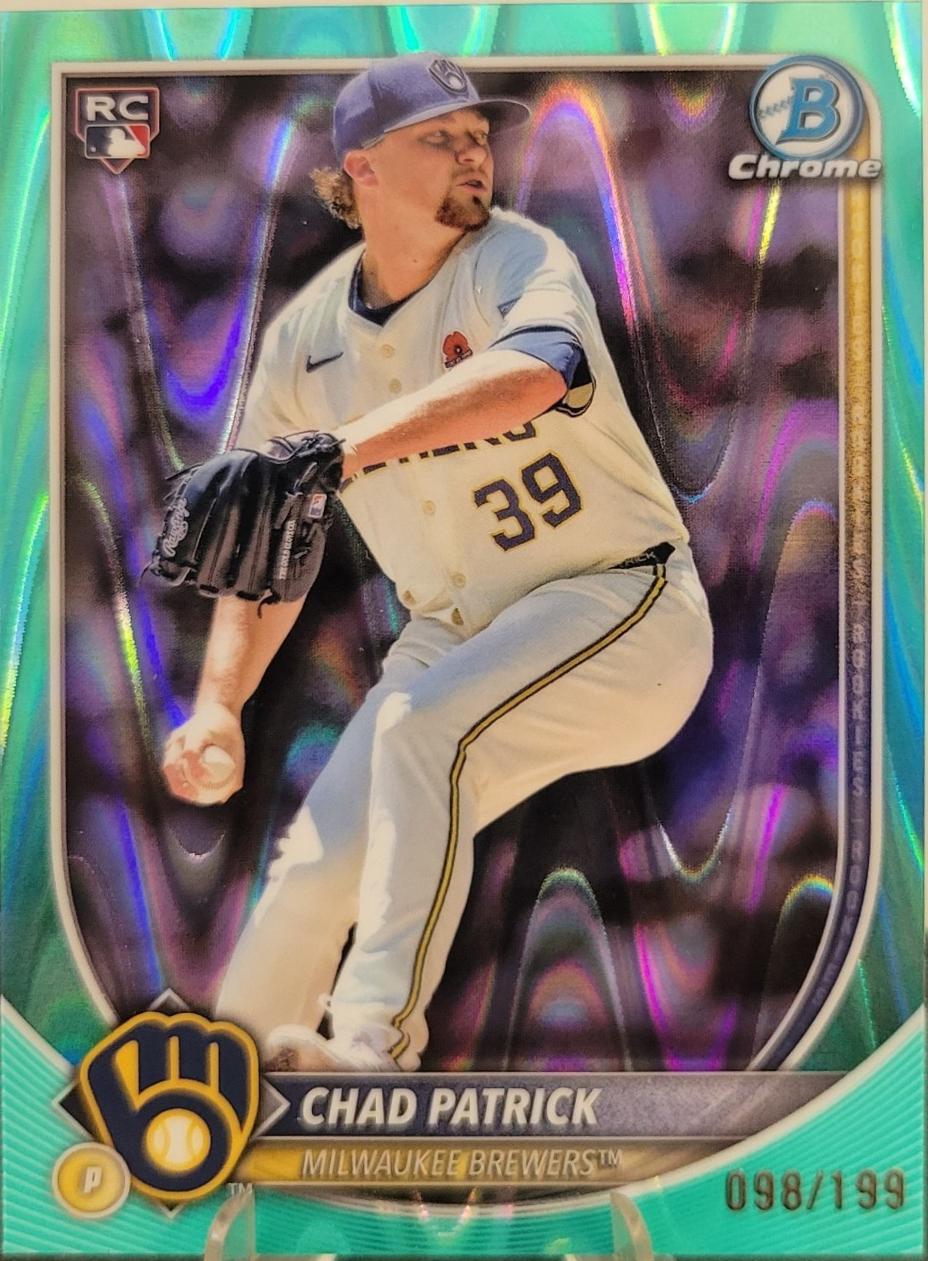 Chad Patrick [Aqua Wave Refractor] #28