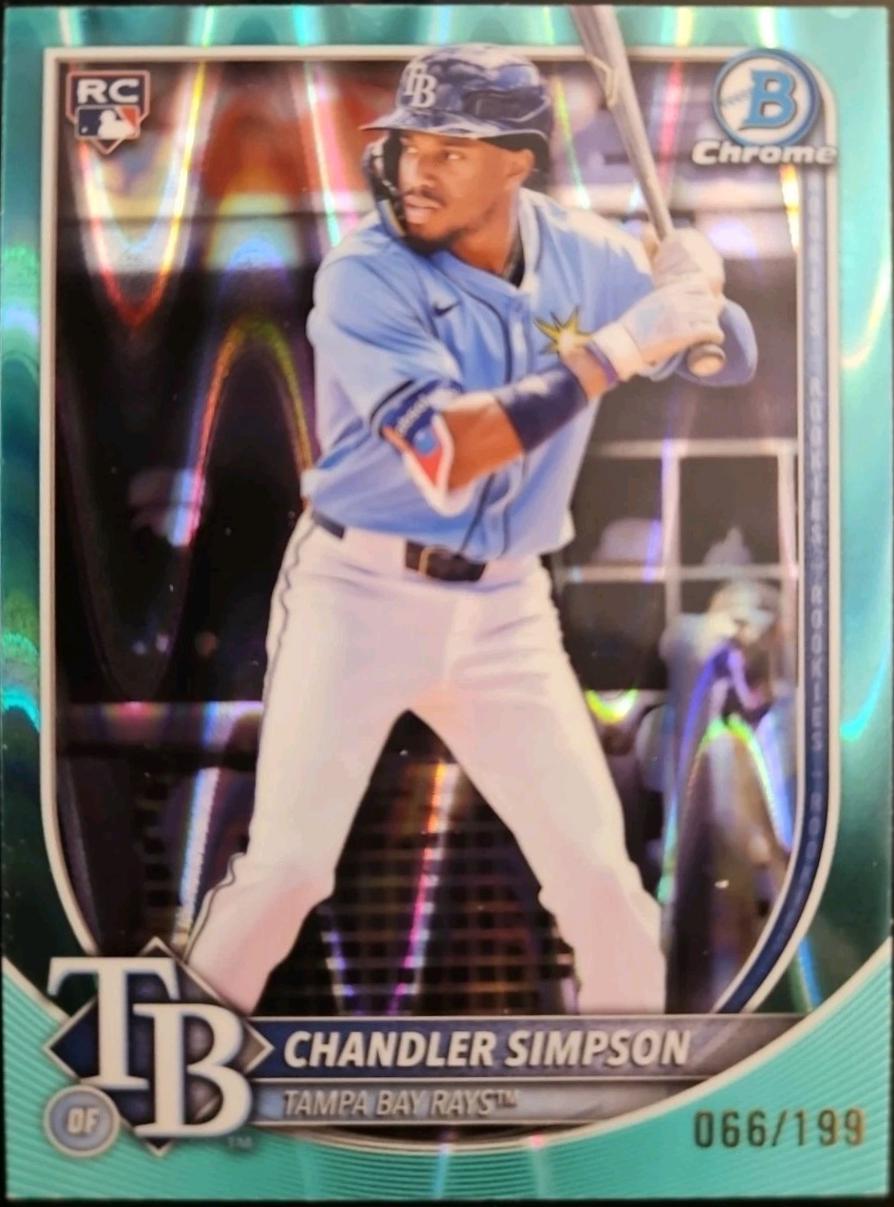 Chandler Simpson [Aqua Wave Refractor] #18