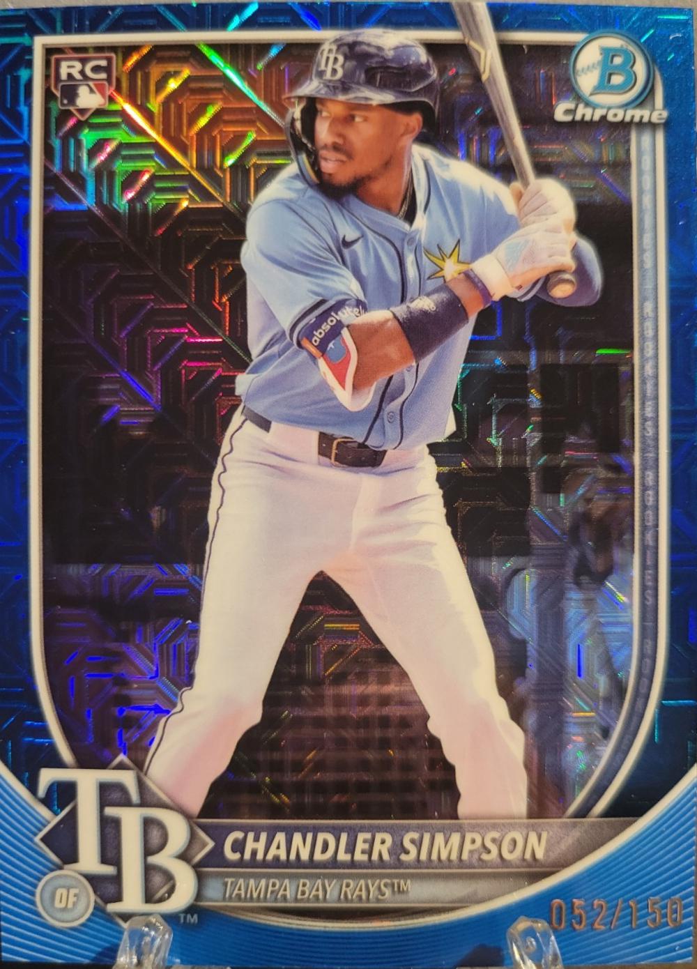 Chandler Simpson [Blue Mojo Refractor] #18