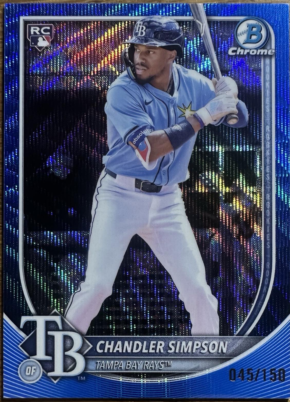 Chandler Simpson [Blue Wave] #18
