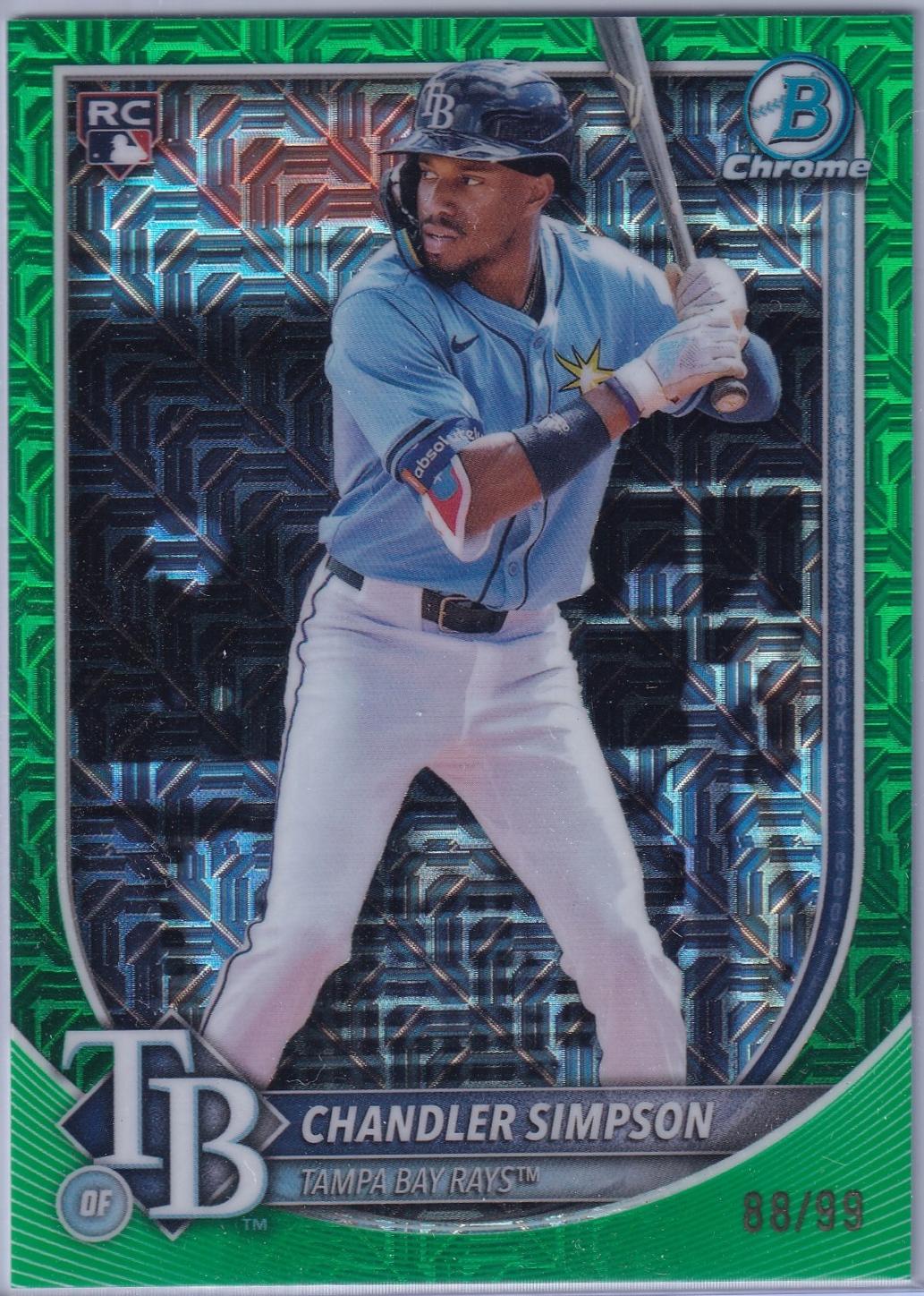 Chandler Simpson [Green Mojo Refractor] #18