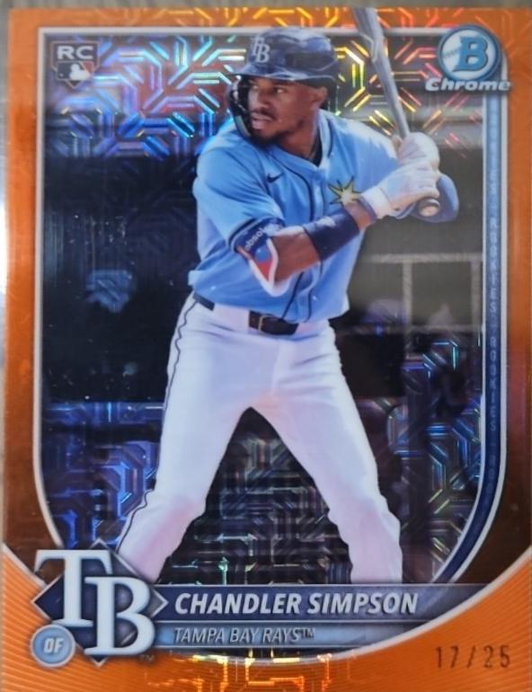 Chandler Simpson [Orange Mojo Refractor] #18