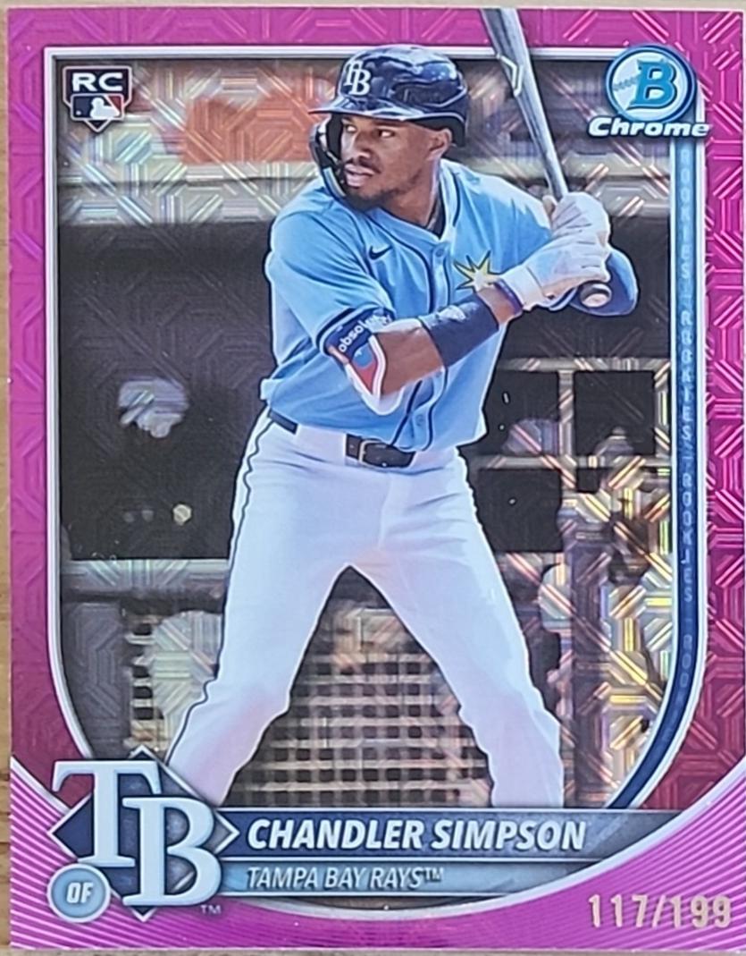 Chandler Simpson [Pink Mojo Refractor] #18