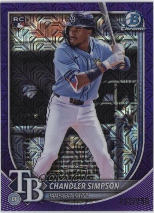 Chandler Simpson [Purple Mojo Refractor] #18