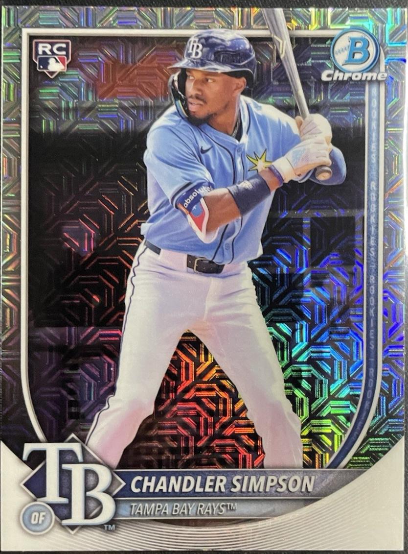 Chandler Simpson [Rose Gold Mojo Mojo Refractor] #18