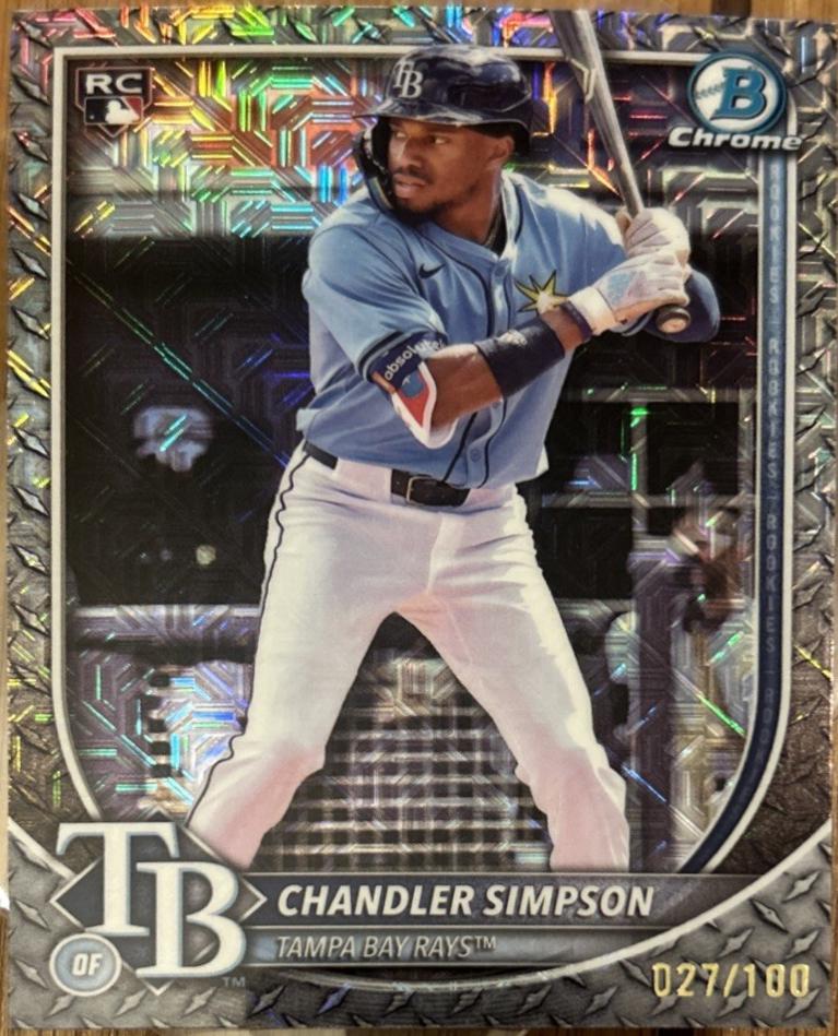 Chandler Simpson [Steel Metal Mojo Refractor] #18