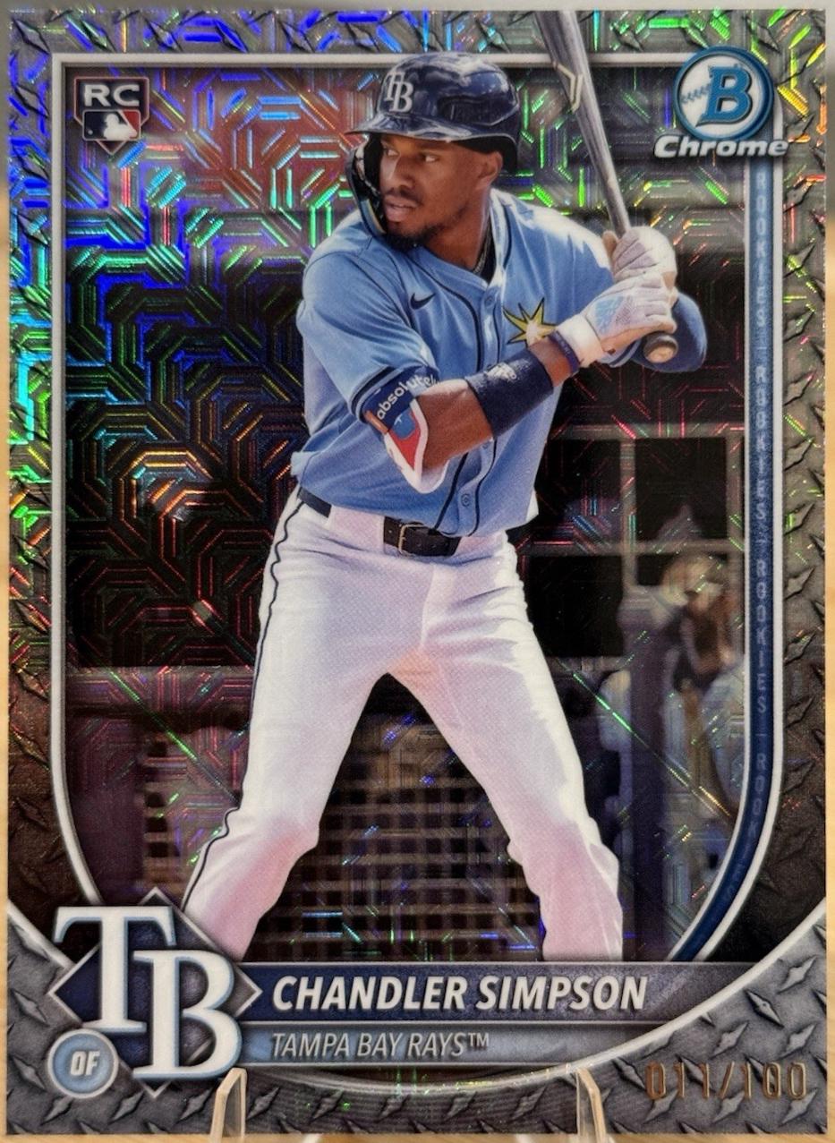 Chandler Simpson [Steel Mojo Refractor] #18