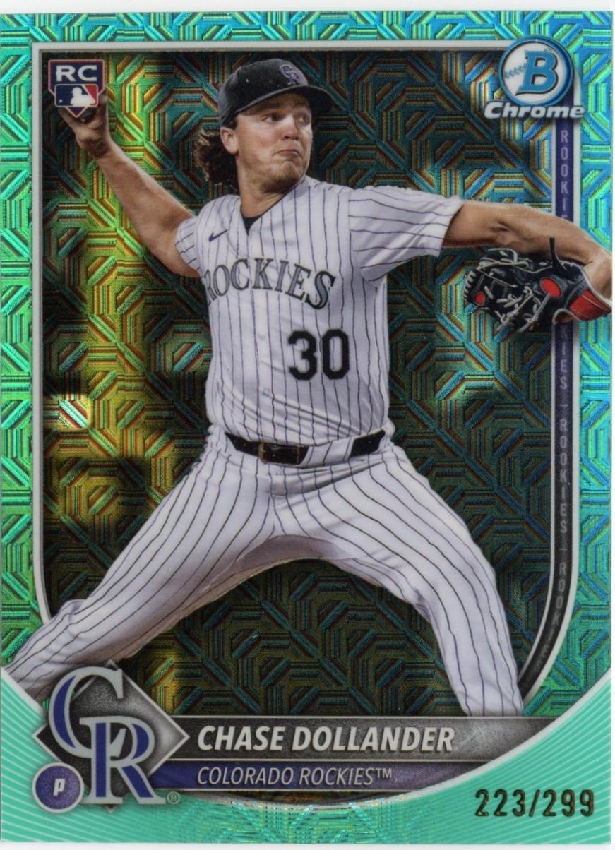 Chase Dollander [Aqua Mojo Refractor] #62