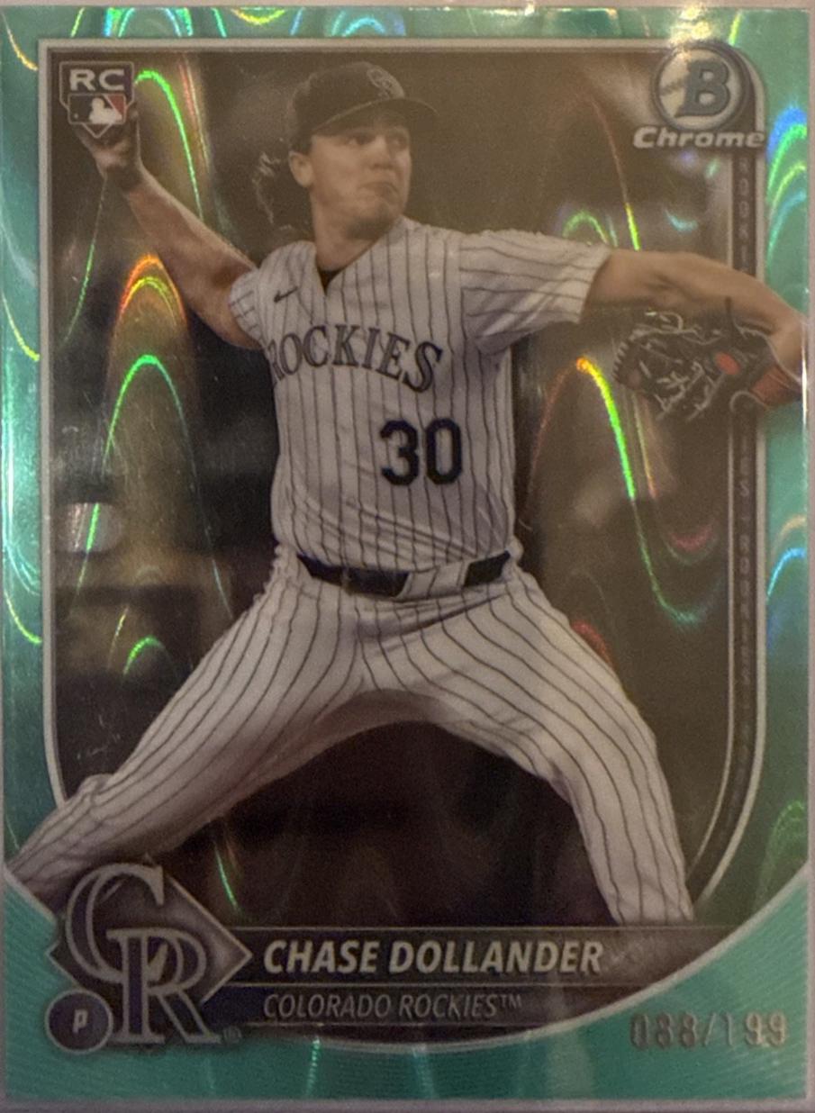 Chase Dollander [Aqua Wave Refractor] #62