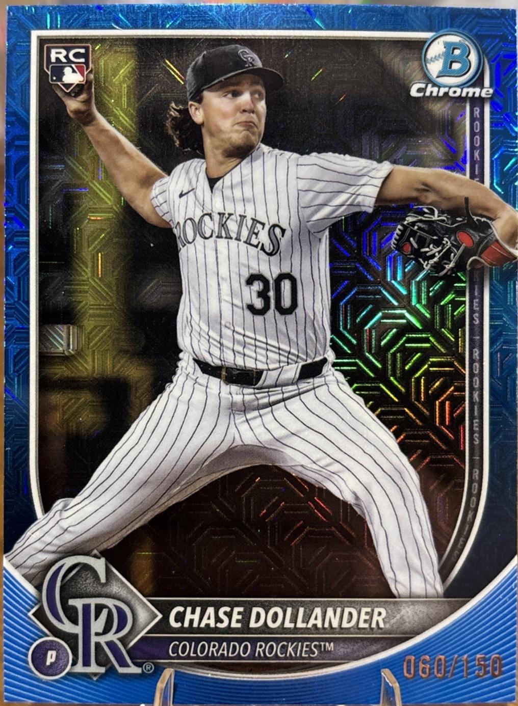 Chase Dollander [Blue Mojo Refractor] #62