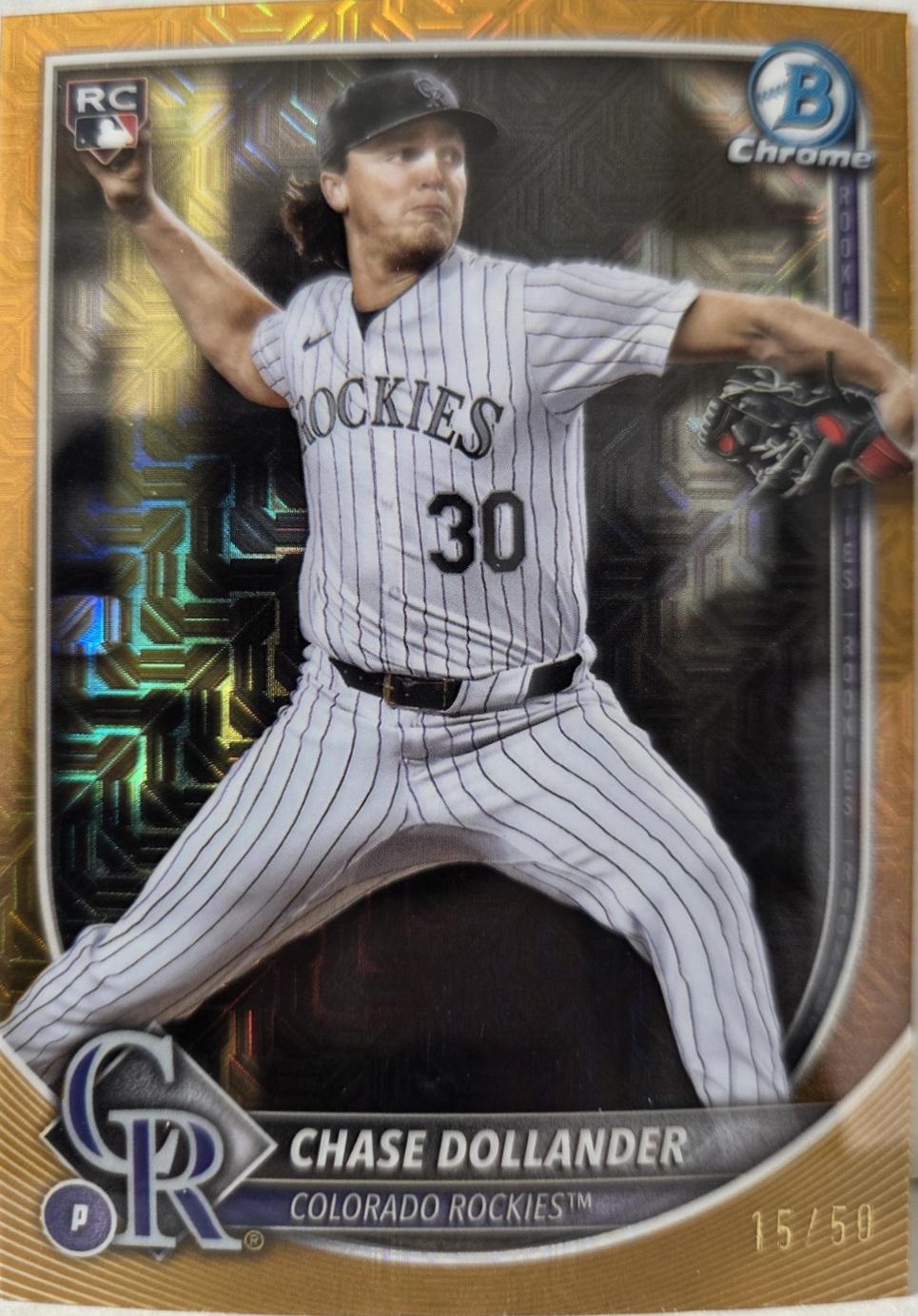 Chase Dollander [Gold Mojo Refractor] #62