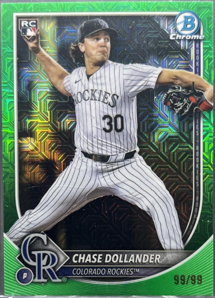 Chase Dollander [Green Mojo Refractor] #62